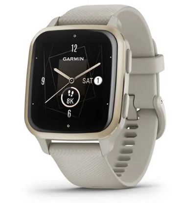  Зображення Смарт-годинник Garmin Venu Sq 2 Music Ivory/Peach Gold (010-02700-01) 